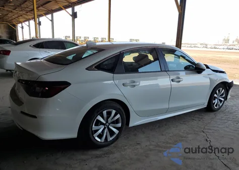 2025 Honda Civic Lx из США, поврежденный, VIN 2HGFE2F29SH521704